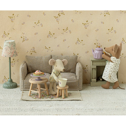 Maileg dukketilbehør, miniatyrsofa til mus