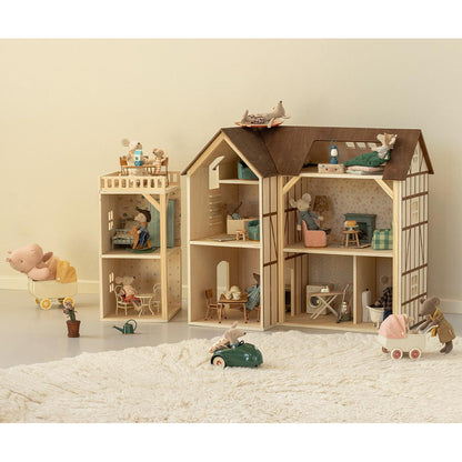 Maileg tilbehør til mus, Tapet-klistremerker til Mose hole farmhouse - Anneks 3 stk.