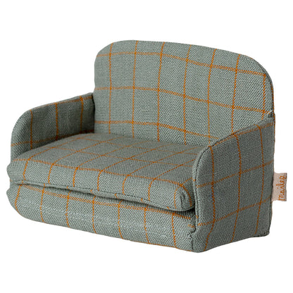 Maileg tilbehør til mus, Sofaseng - Ruter