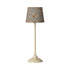 Maileg dukketilbehør til mus, miniature gulvlampe - Sand