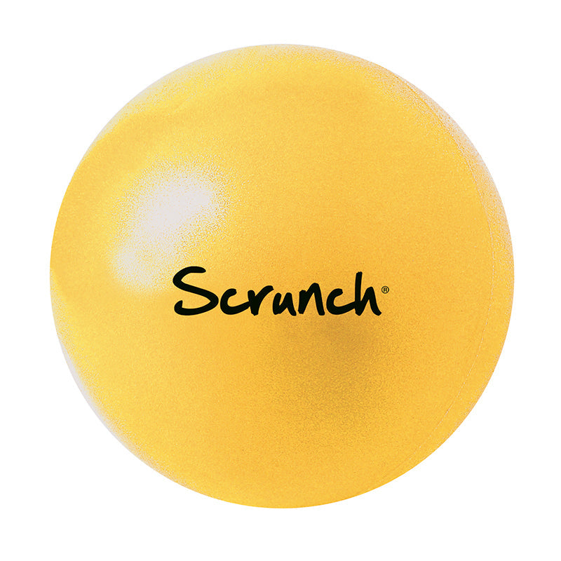 Scrunch-ball, oppustelig blød bold - Pastel yellow