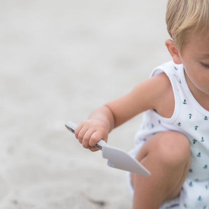 Scrunch sandleker, spade - dusty rose