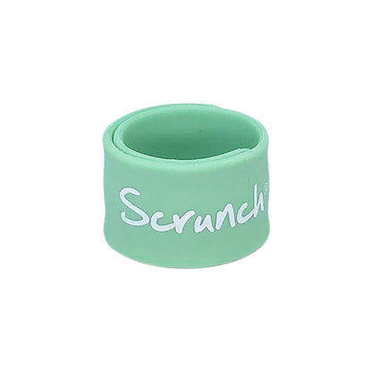 Scrunch armbånd til navn, ID-armbånd - Mint