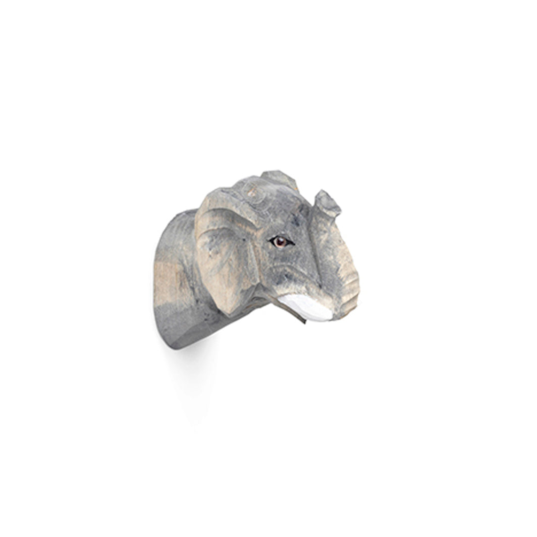 ferm Living håndlavet knage, Wild life - Elefant