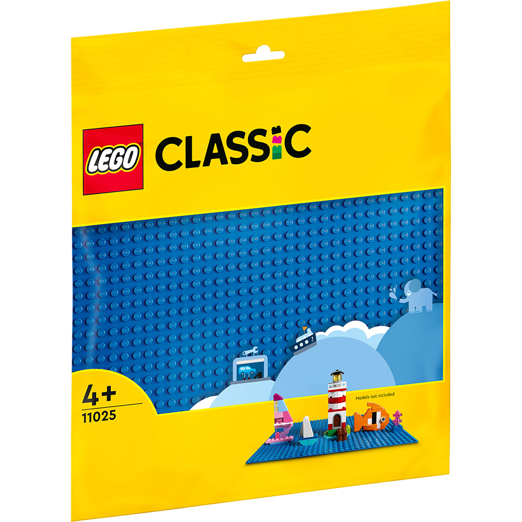 LEGO® Classic, Blå byggeplate