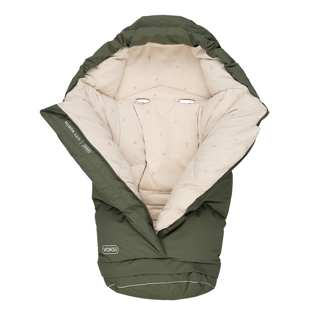 Voksi® City North kjørepose, Thyme Green Leaf