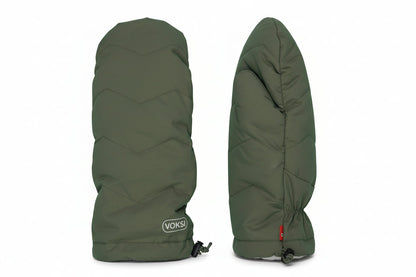 Voksi® Barnevognshandsker, Thyme Green LightGrey