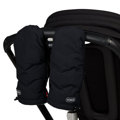 Voksi® Barnevognshansker, Black LightGrey