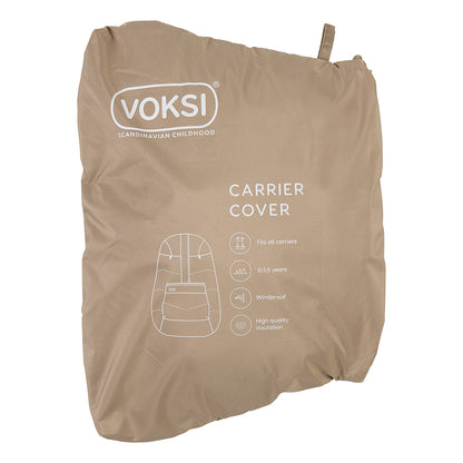 Voksi® Carrier Cover til bæresele, Dark Sand