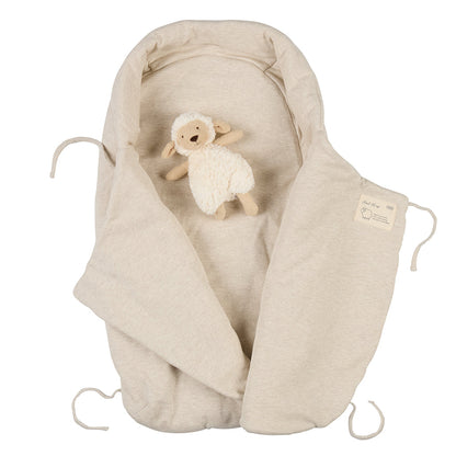 Voksi® Wool Wrap, babyullesvøp – Sand