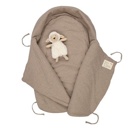 Voksi® Wool Wrap, babyullesvøp – Walnut