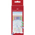 Faber-Castell, 10 stk farveblyanter - Pastel