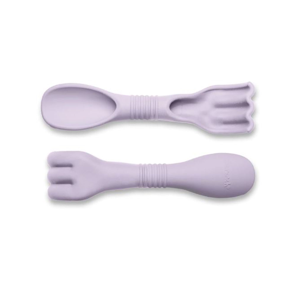 Scrunch sandleketøy, spade/rive i én - double-digger - Lyslilla