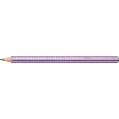 Faber-Castell, Jumbo sparkle blyant – violet metallic