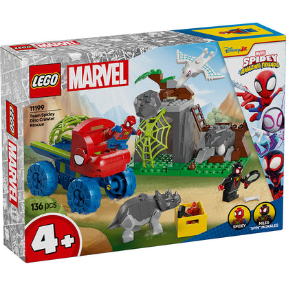 LEGO Spidey Team Spideys dinotruck-redning æskebillede fra forsiden