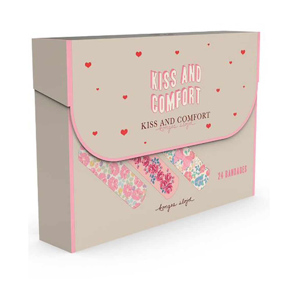 Konges Sløjd plaster, Kiss and comfort - Pink mix