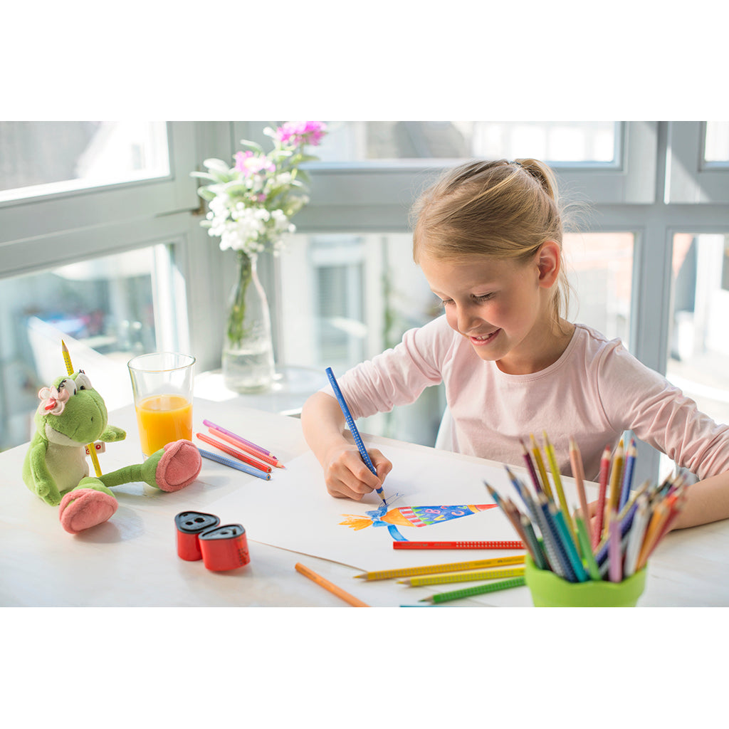 Faber-Castell, 12 stk Grip akvarell fargeblyanter