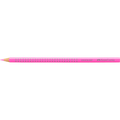 Faber-Castell, Fargeblyant Soft-Grip - Neonrosa