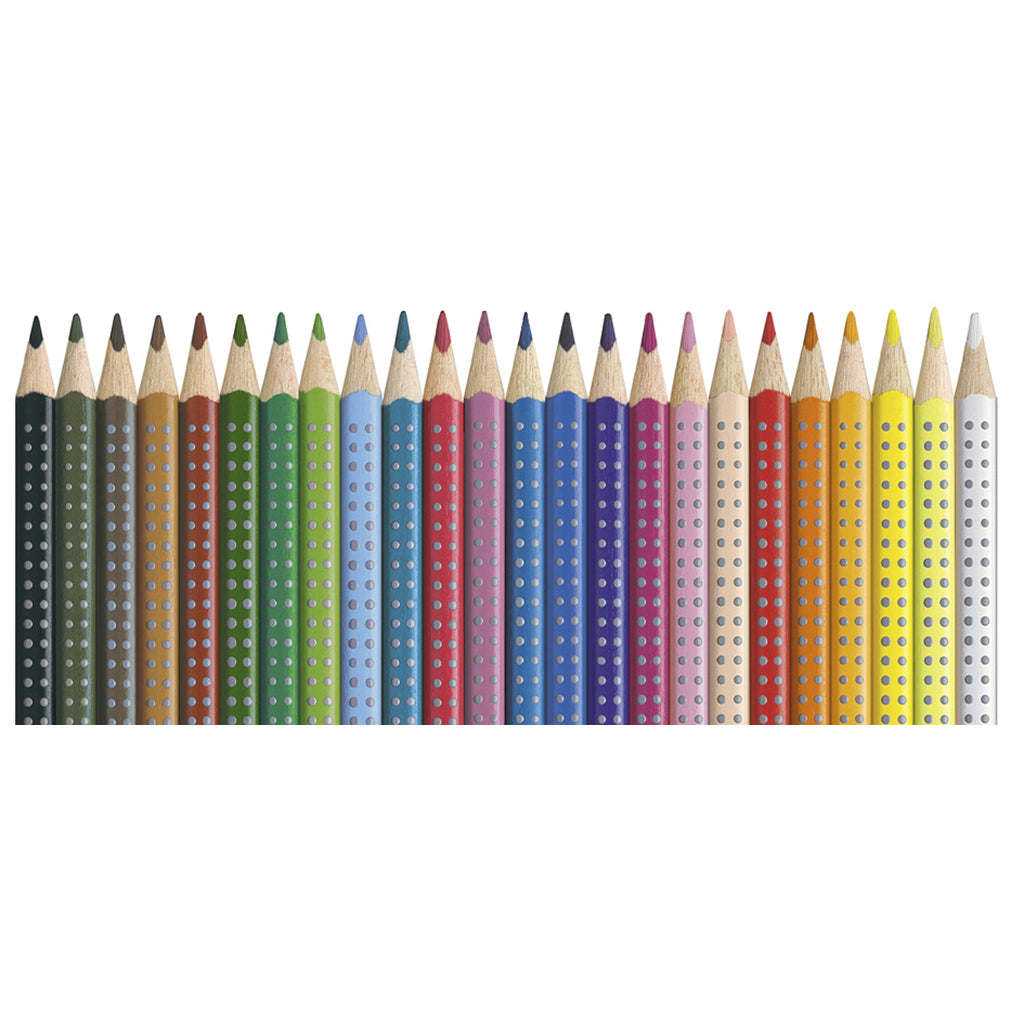 Faber-Castell, 24 stk Grip akvarell fargeblyanter