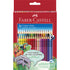 Faber-Castell 36 stk. Grip akvarel farveblyanter