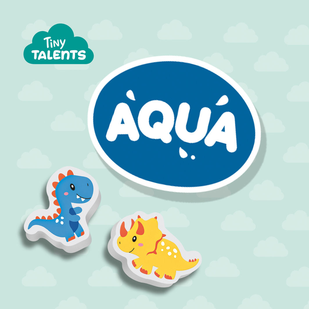 SES Creative Badeleker, Badefigurer i skum - Dinoer