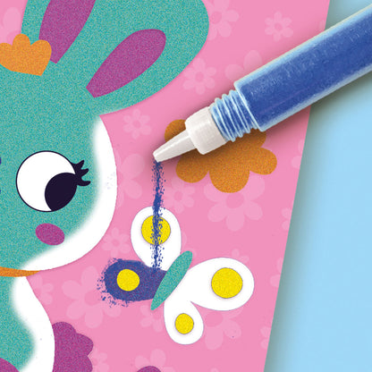 SES Creative Sandkunst, Bilder med skogens dyr