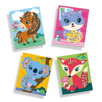 SES Creative Broderikort, Broder med glassperler