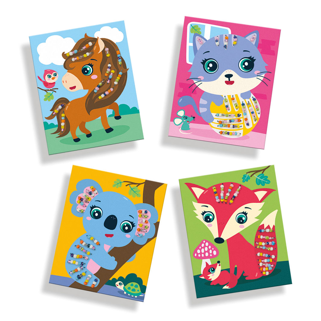 SES Creative Broderikort, Broder med glassperler