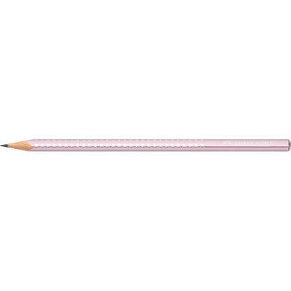 Faber-Castell Sparkle blyant med glitter, rose metallic farve