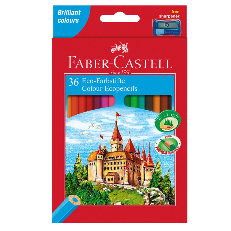 Faber-Castell, 36 stk fargeblyanter