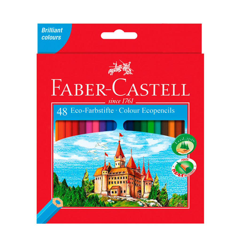 Faber-Castell, 48 stk fargeblyanter