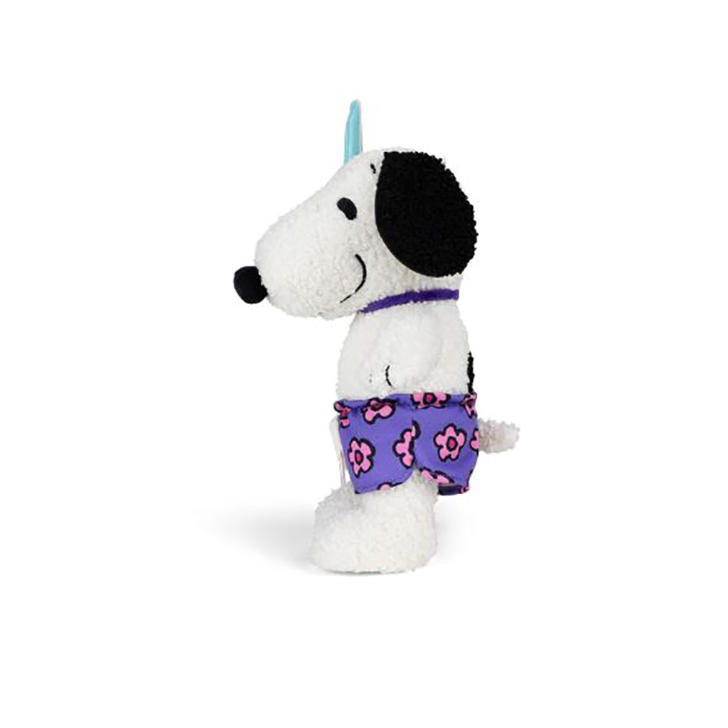 Snoopy Bamse med surfebrett, 22 cm