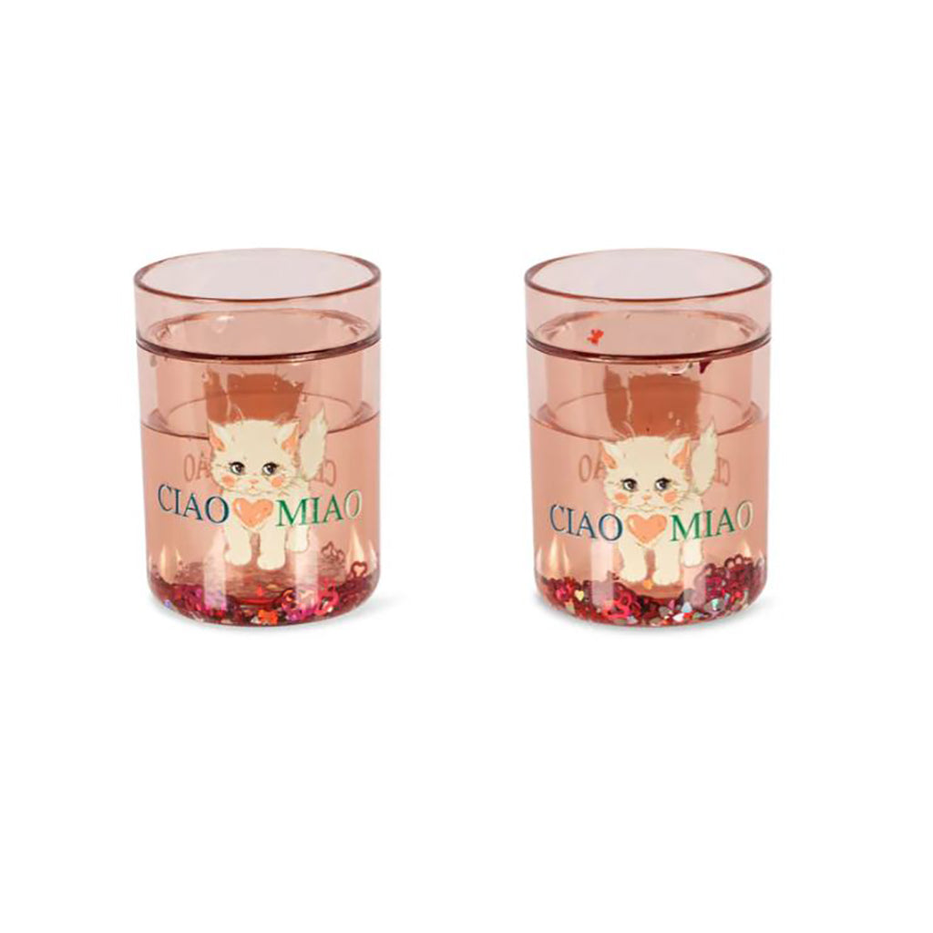 Konges Sløjd glitterkopp, 2-pakning - Ciao Miao