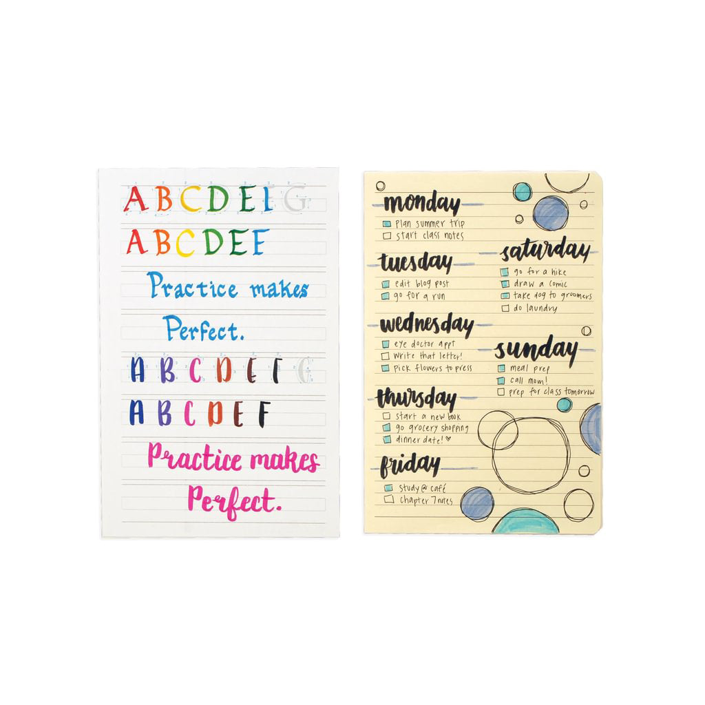 Ooly Duo Calligraphy, 12 Doble Kalligrafitusjer