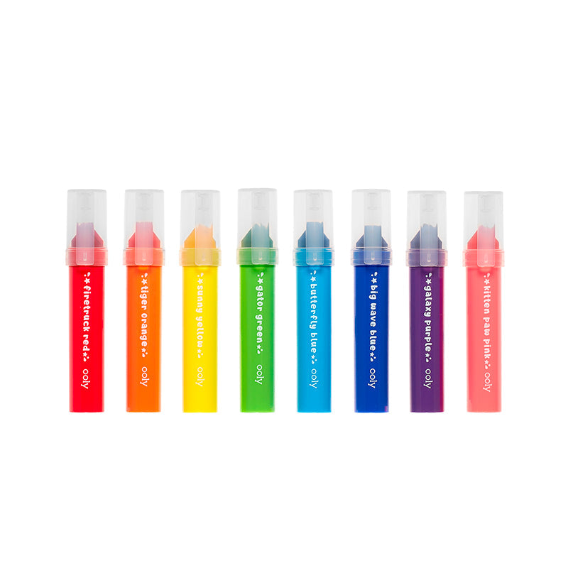 Ooly  Mighty Mega Markers, 8 jumbo tusjer