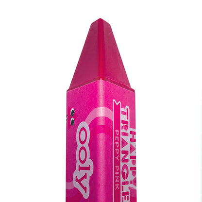 Ooly Jumbo farger, Happy Triangles - 12 stk.