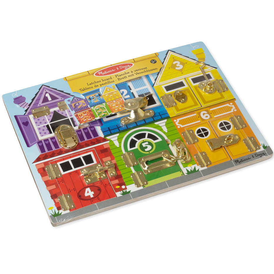 Låsebræt til børn, julegave hit til en 2 årig