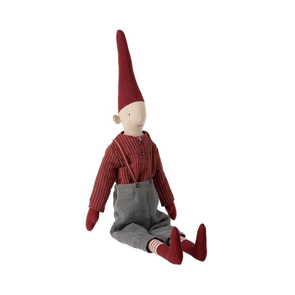 Maileg Medium nisse, Gutt m. selebukse