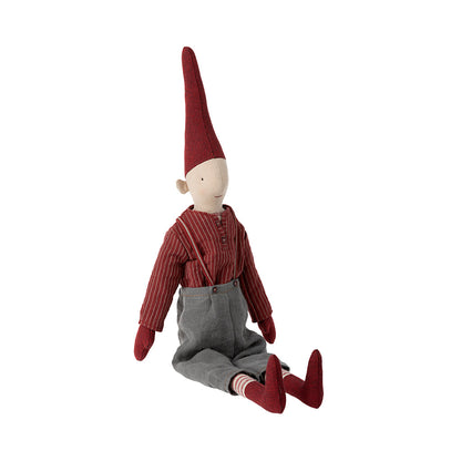 Maileg Medium nisse, Gutt m. selebukse