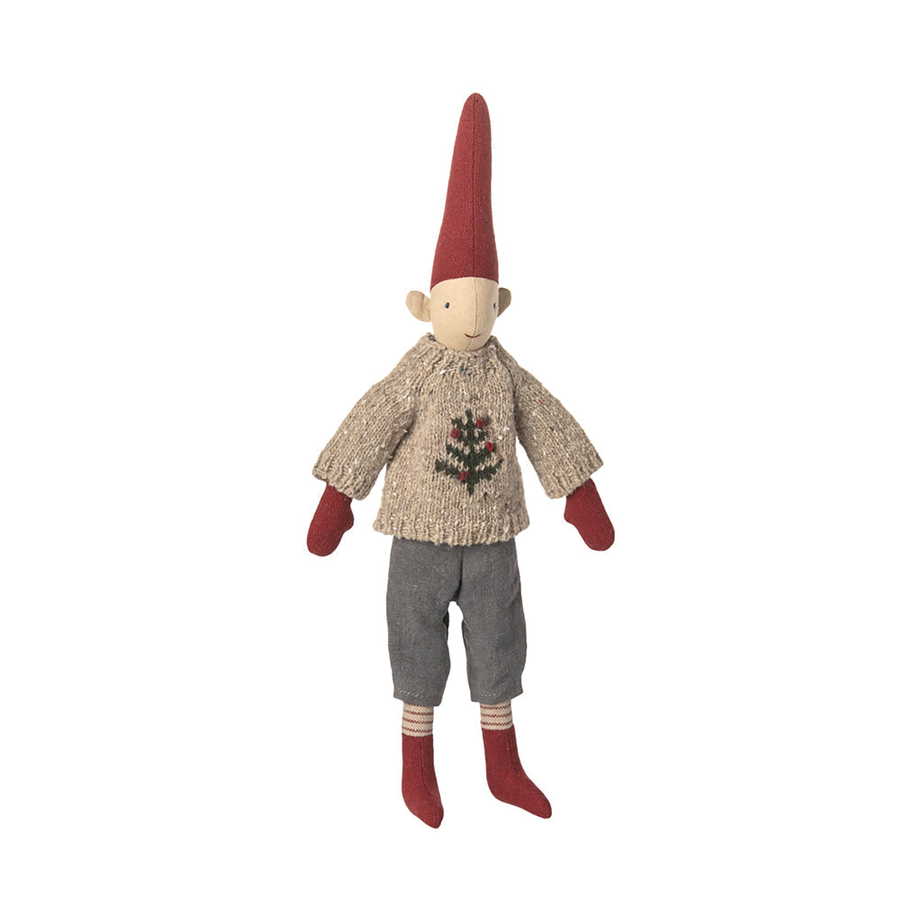 Maileg Nisse, Str. 2, Gutt – Strikket genser