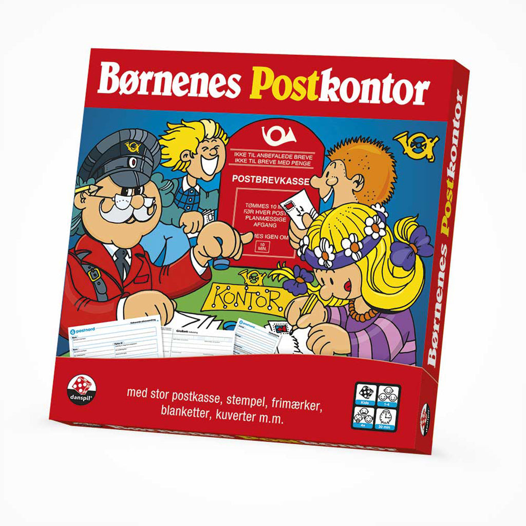 Danspil Postkontor, brætspil, familiespil