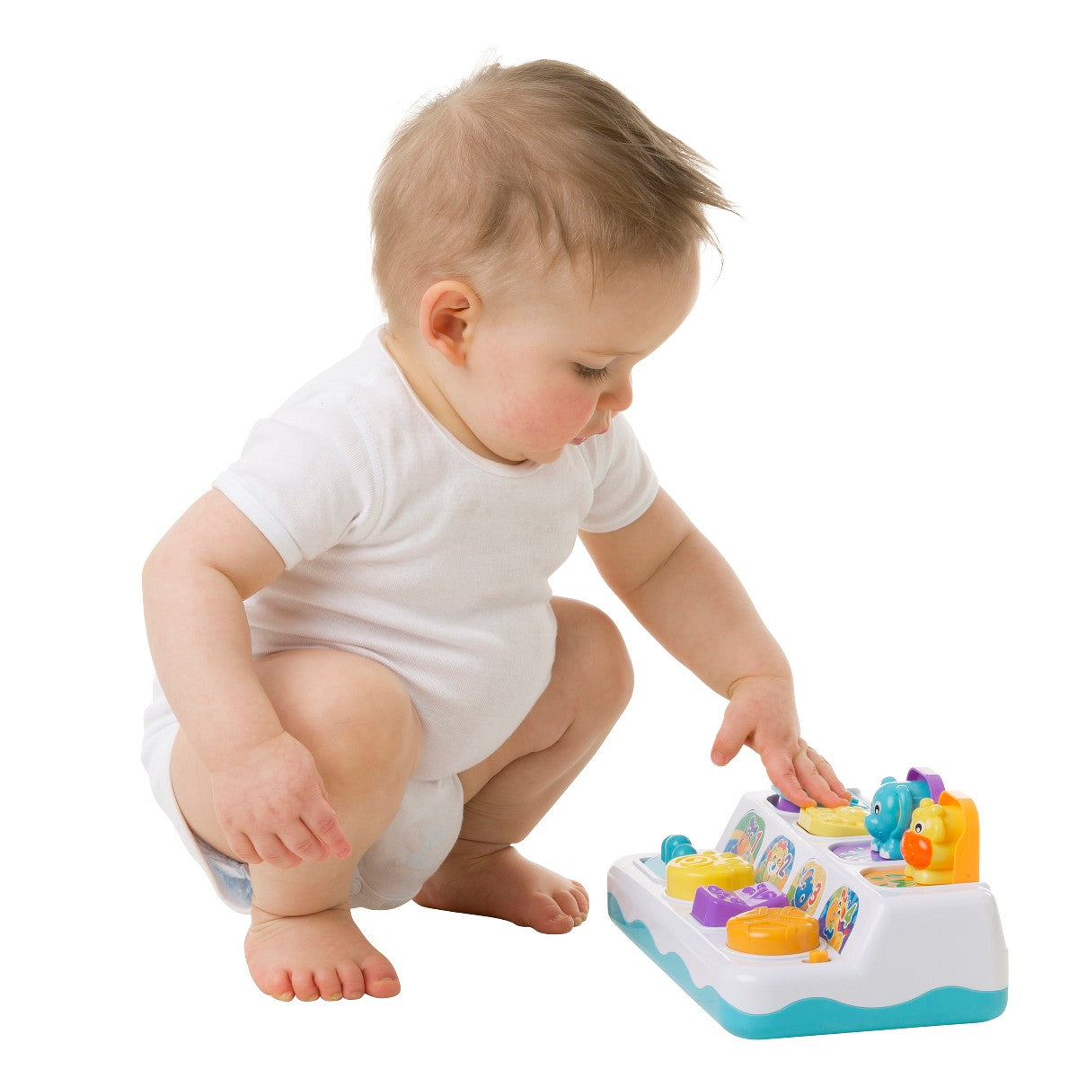 Playgro PopUp jungelvenner med musikk/lys
