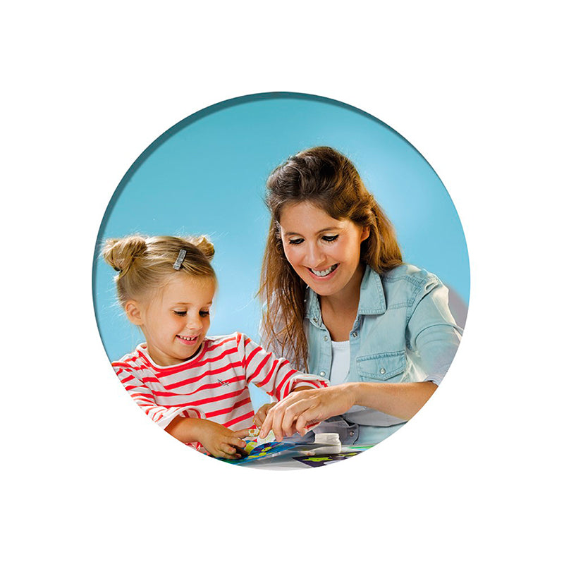 SES Creative, Mitt første klistremerkesett - Lær former