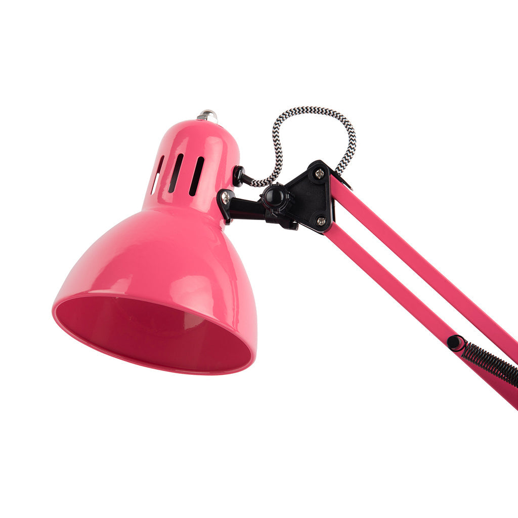 Leitmotiv Funky Hobby bordlampe i metall, Bright pink