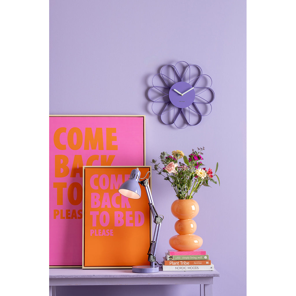 Leitmotiv Funky Hobby bordlampe i metall, Bright purple