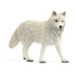 Schleich Arctic Wolf legetøjsfigur af en hvid ulv