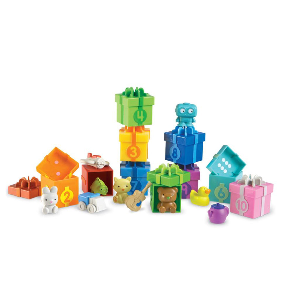 Lær å telle - Aktivitetssett - Surprise Party