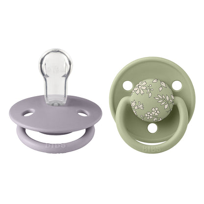 Bibs Liberty De Lux, 2-pk, smokker i silikon, str. one-size - Capel - Sage Mix