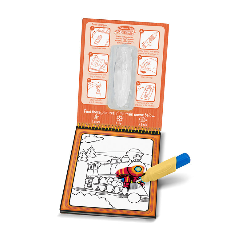 Water-wow, mal m. vann, gjenbrukbare motiver - kjøretøy