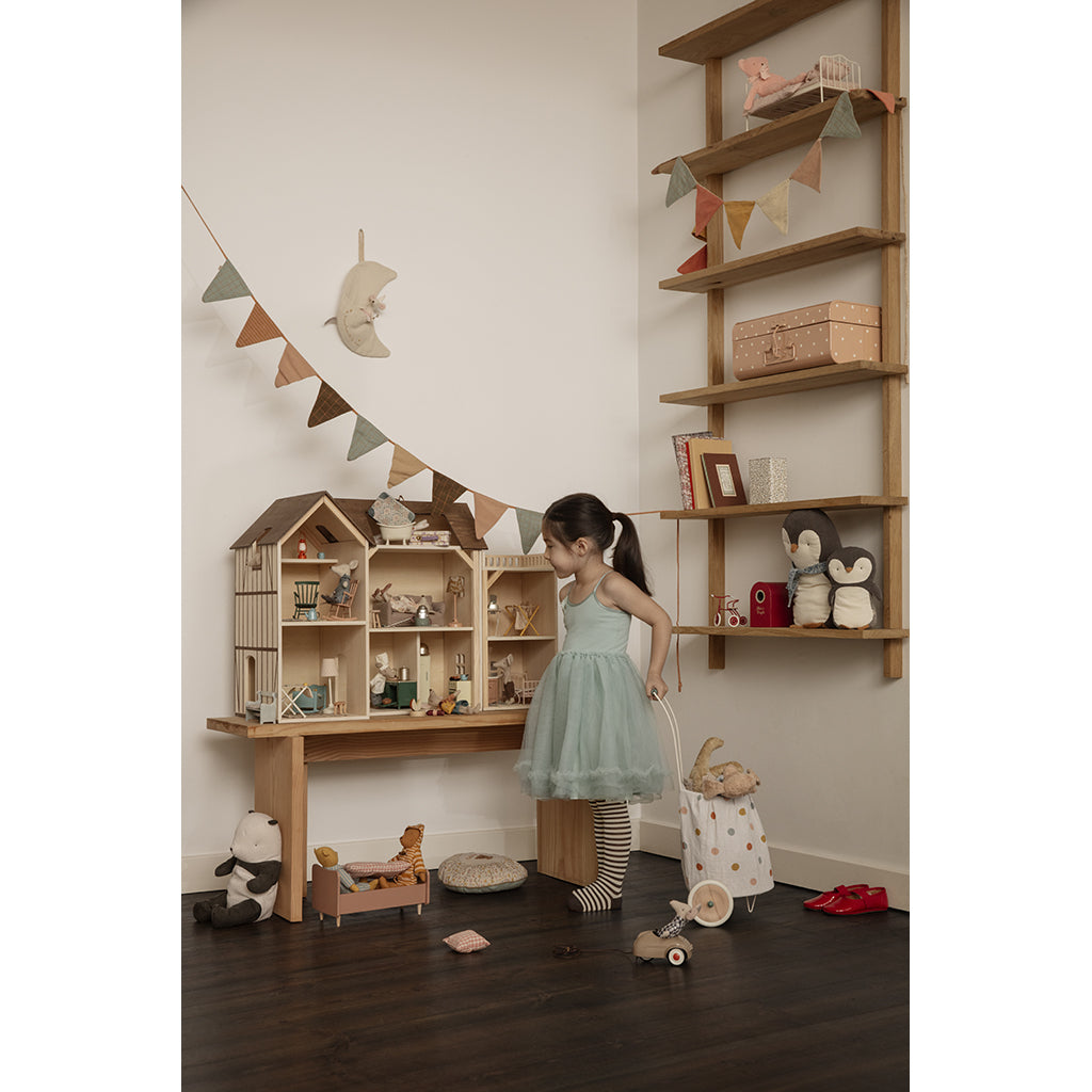 Maileg dukketilbehør til mus, Sparkesykkel - Blå